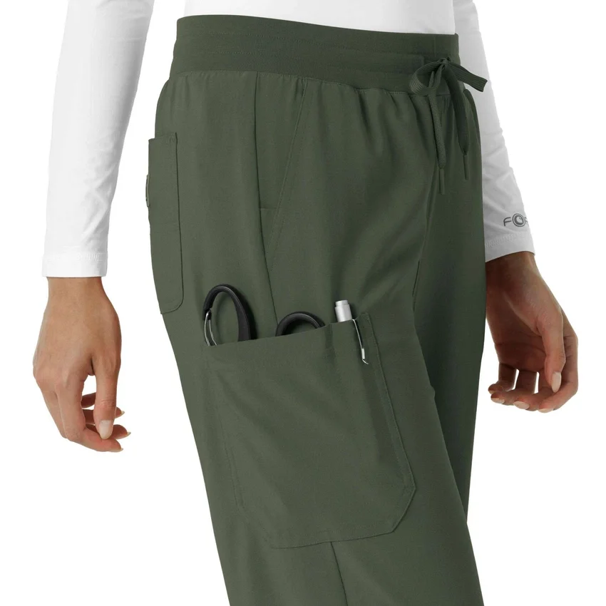 Pantalones de trabajo Force Cross-Flex de corte acampanado para mujer