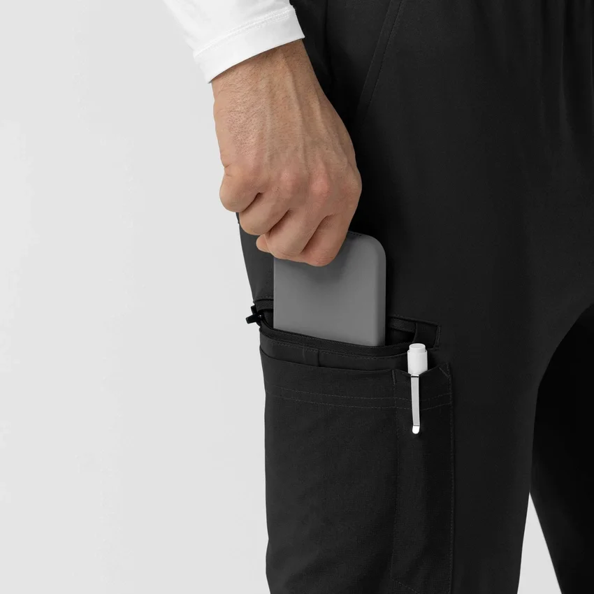 Pantalones de trabajo Force Cross-Flex de punto, de corte recto y cónico