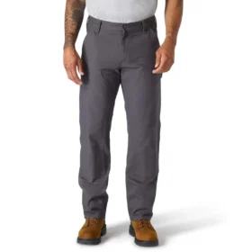 Pantalones de trabajo para hombre de corte recto holgado con doble refuerzo en las rodillas, de tela Rugged Flex Duck