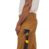 Pantalones de trabajo para hombre de corte recto holgado con doble refuerzo en las rodillas, de tela Rugged Flex Duck