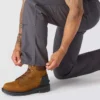Pantalones de trabajo para hombre de corte recto holgado con doble refuerzo en las rodillas, de tela Rugged Flex Duck
