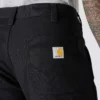 Pantalones de trabajo para hombre de corte recto holgado con doble refuerzo en las rodillas, de tela Rugged Flex Duck
