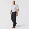 Pantalones de trabajo para hombre de corte recto holgado con doble refuerzo en las rodillas, de tela Rugged Flex Duck