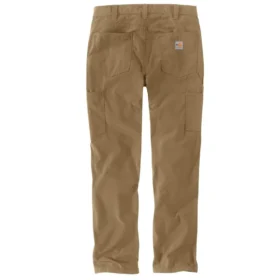 Pantalones de trabajo para hombre Fr de corte holgado y pierna recta con tejido ripstop Force