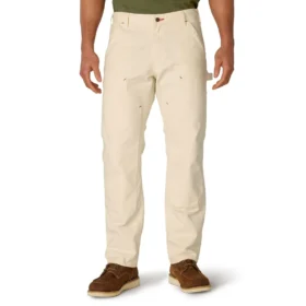Pantalones de trabajo para pintores de la serie Crafted para hombre, de corte holgado y pierna recta, con doble refuerzo en las rodillas
