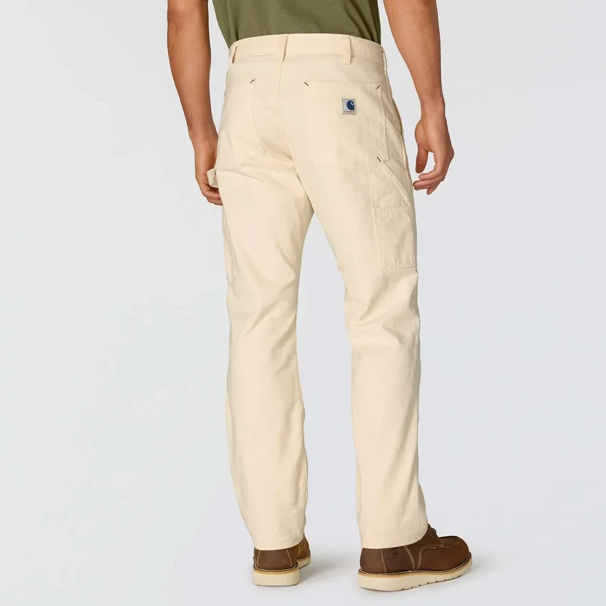 Pantalones de trabajo para pintores de la serie Crafted para hombre, de corte holgado y pierna recta, con doble refuerzo en las rodillas
