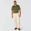 Pantalones de trabajo para pintores de la serie Crafted para hombre, de corte holgado y pierna recta, con doble refuerzo en las rodillas