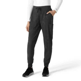 Pantalones de trabajo tipo jogger cargo estampados para mujer