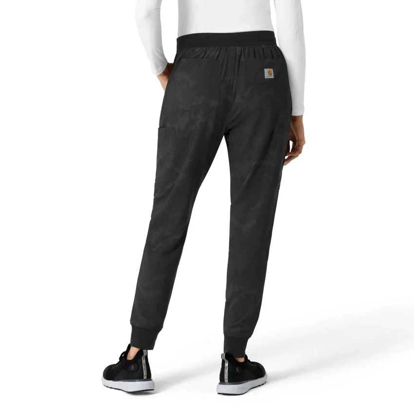 Pantalones de trabajo tipo jogger cargo estampados para mujer