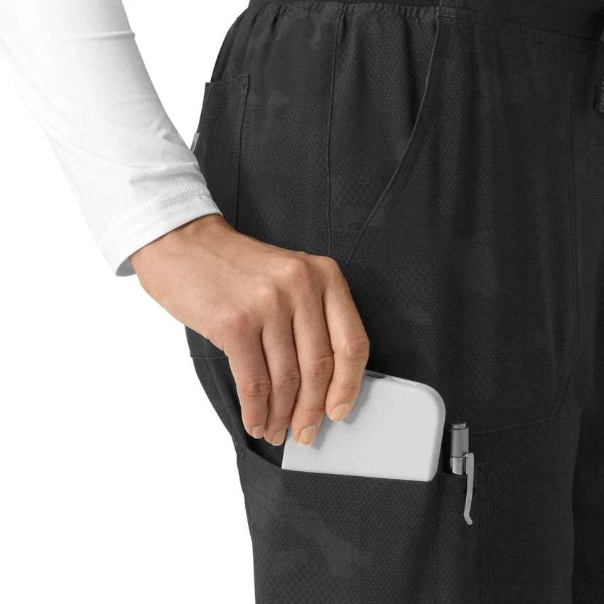 Pantalones de trabajo tipo jogger cargo estampados para mujer