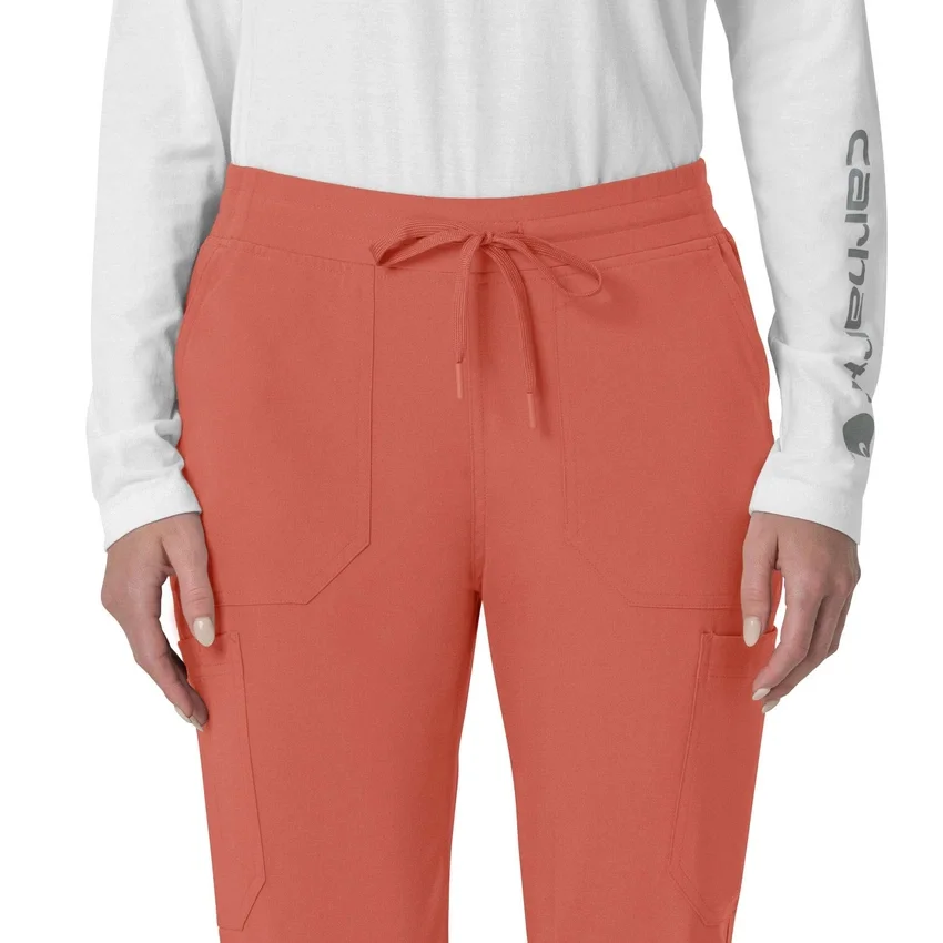 Pantalones de trabajo tipo jogger cargo Force Cross-Flex para mujer