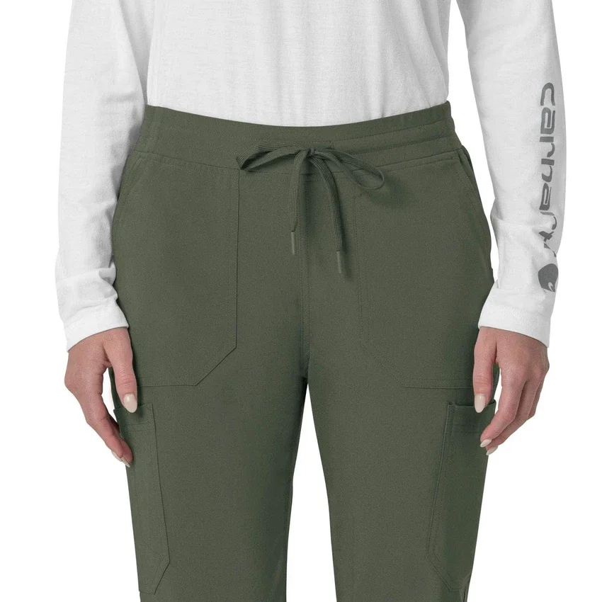 Pantalones de trabajo tipo jogger cargo Force Cross-Flex para mujer
