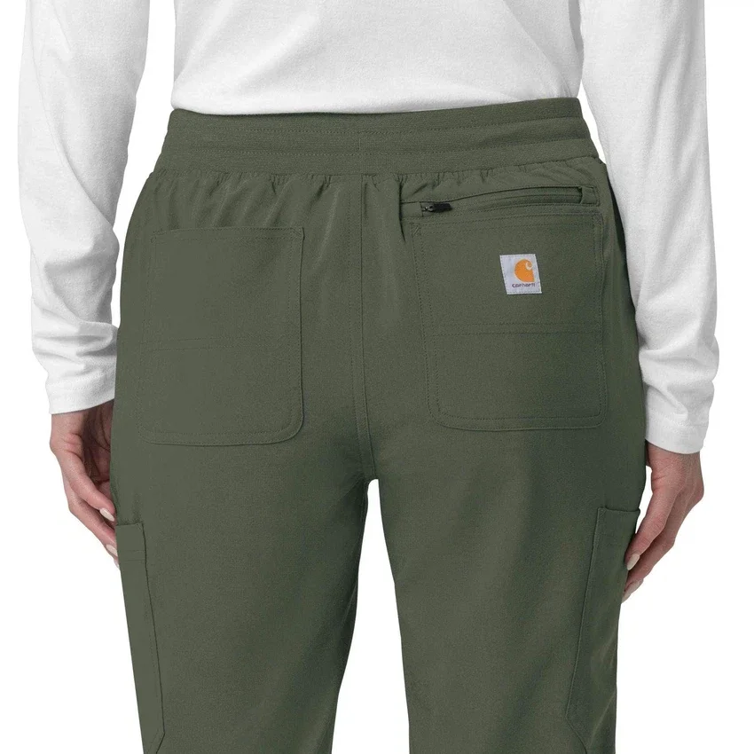 Pantalones de trabajo tipo jogger cargo Force Cross-Flex para mujer