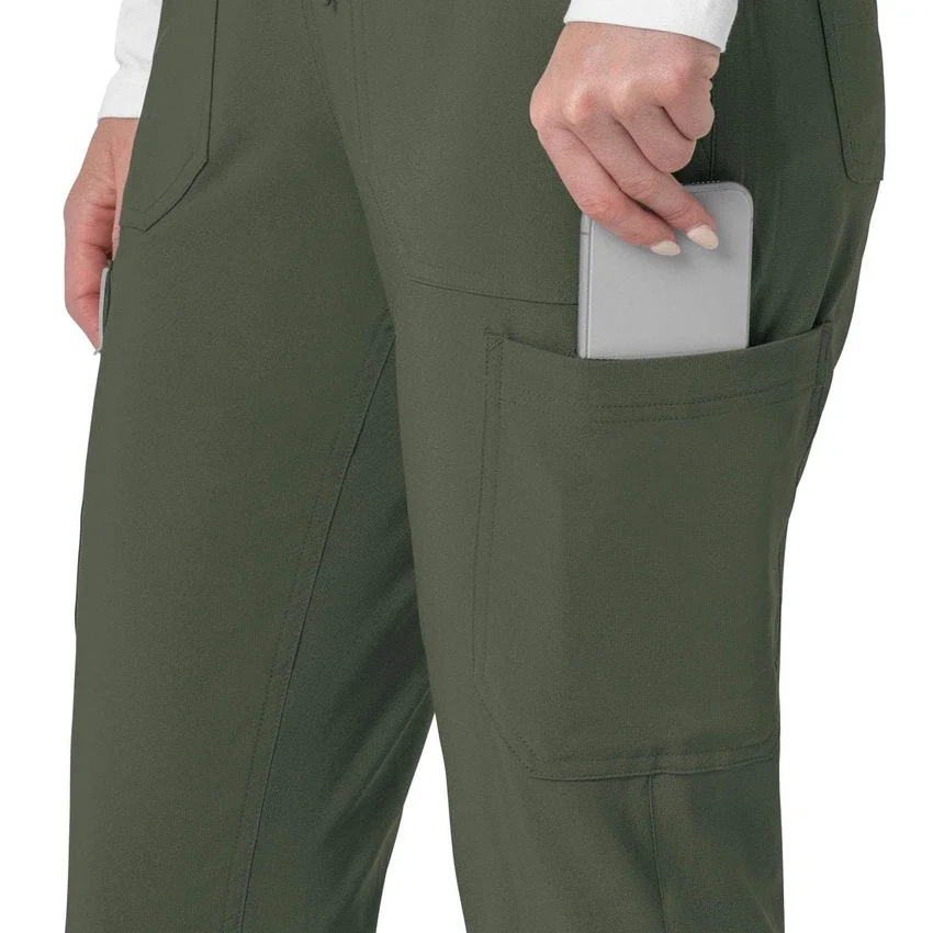 Pantalones de trabajo tipo jogger cargo Force Cross-Flex para mujer