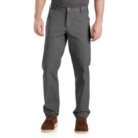 Pantalones rectos holgados de lona Rugged Flex® - Pantalones de trabajo