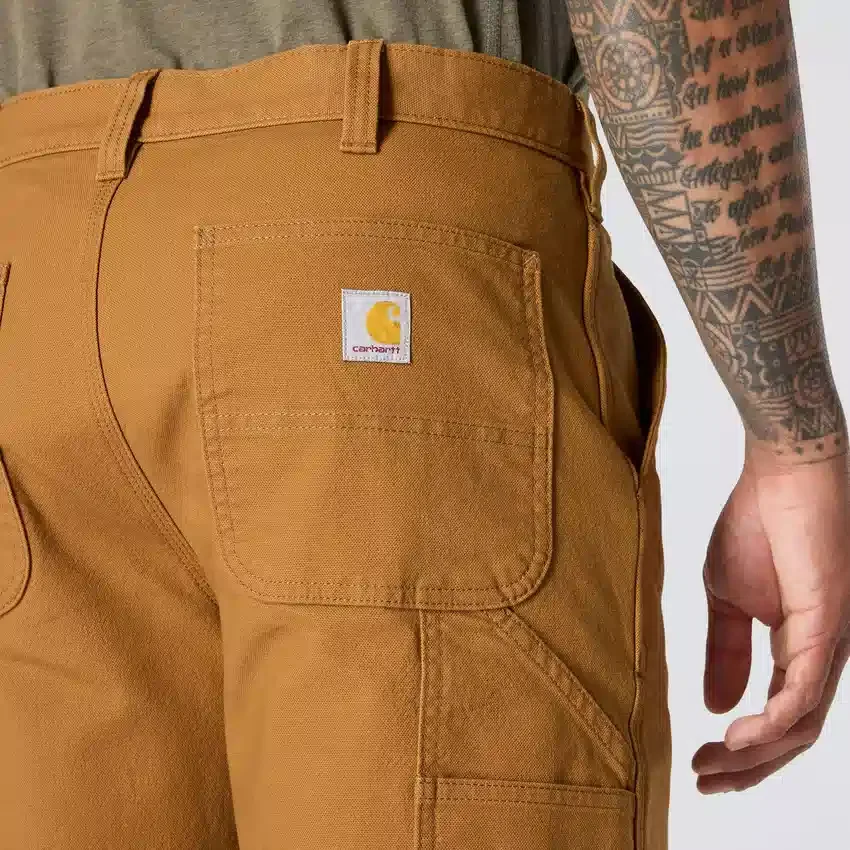 Pantalones rectos holgados de lona Rugged Flex® - Pantalones de trabajo