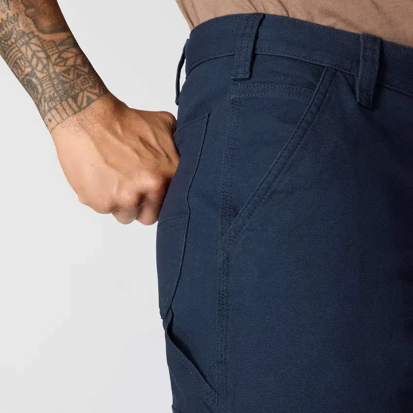 Pantalones rectos holgados de lona Rugged Flex® - Pantalones de trabajo