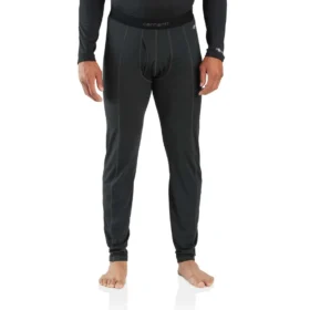 Pantalones térmicos de primera capa para hombre - carhartt Force® - Ligeros - Estampado de rejilla elástico