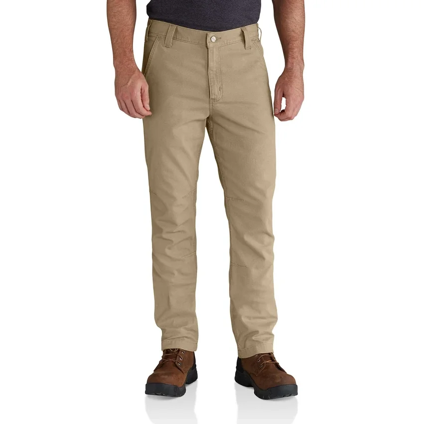 Pantalones utilitarios de lona Rigby para hombre, de corte ajustado y cónico