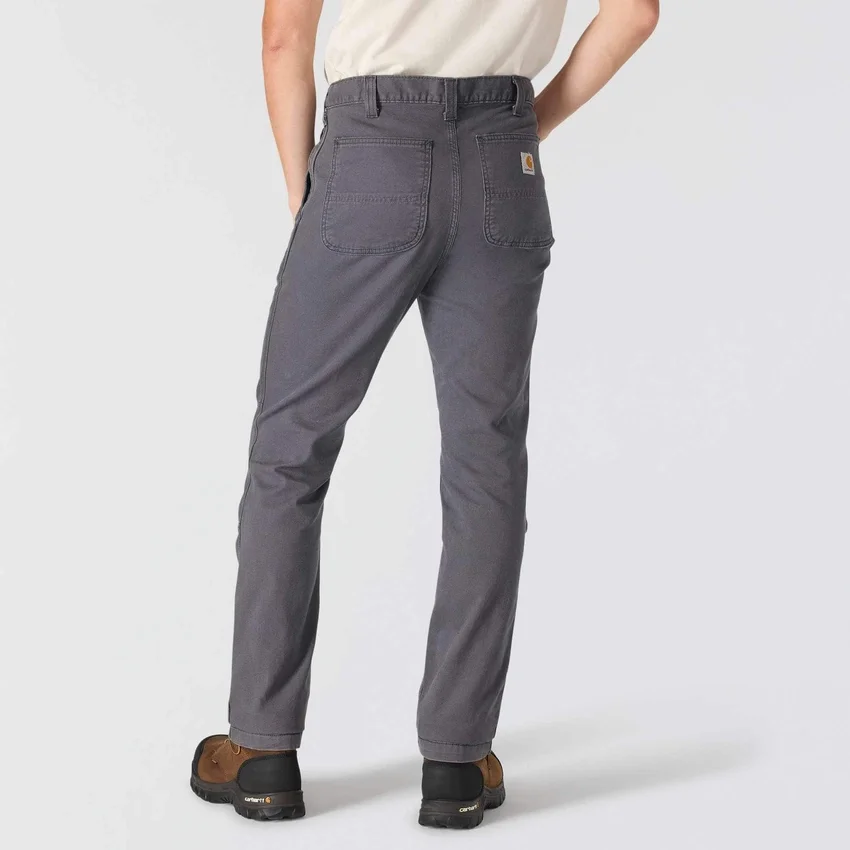 Pantalones utilitarios de lona Rigby para hombre, de corte ajustado y cónico