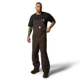 Peto aislante de lona lavada para hombre