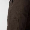 Peto aislante de lona lavada para hombre