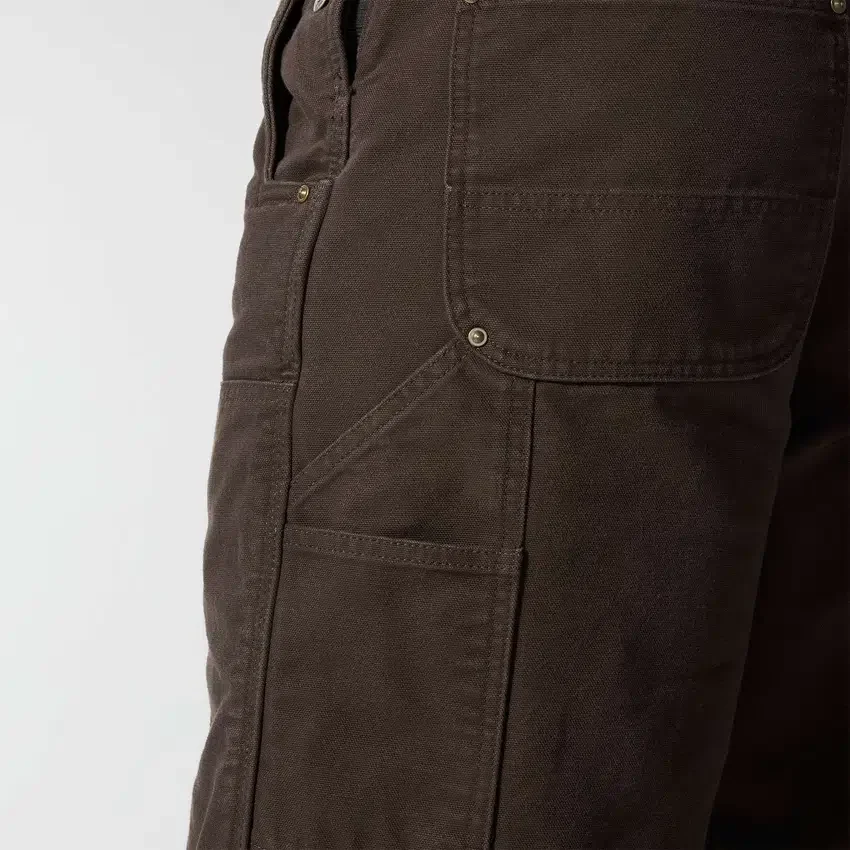 Peto aislante de lona lavada para hombre