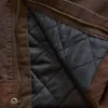 Peto aislante de lona lavada para hombre