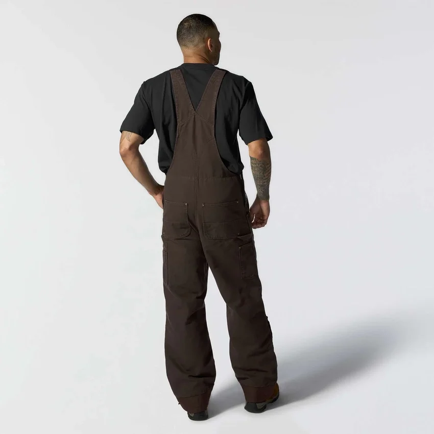 Peto aislante de lona lavada para hombre