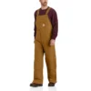 Peto aislante de lona resistente de corte holgado para hombre Firm Duck