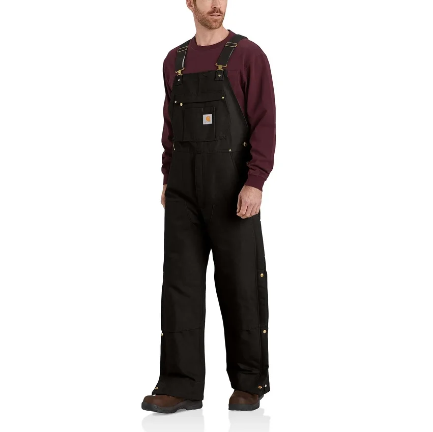 Peto aislante de lona resistente de corte holgado para hombre Firm Duck
