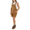 Peto corto de lona Ashland para mujer