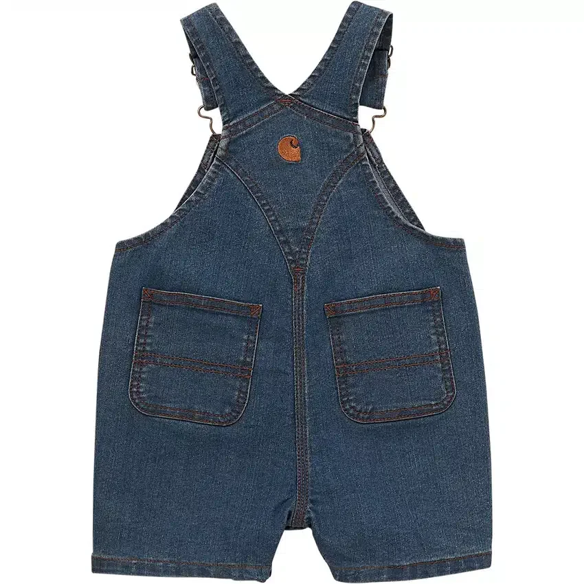 Peto corto de vaquero Rugged Flex® de corte holgado para niños (bebés/niños pequeños)
