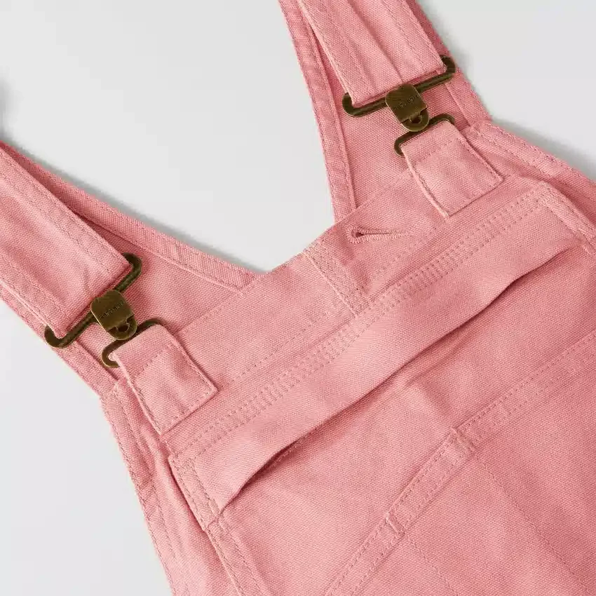 Peto de lona de corte holgado Ashland para mujer
