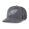 Philadelphia Eagles '47, gorra trucker teñida, corte holgado