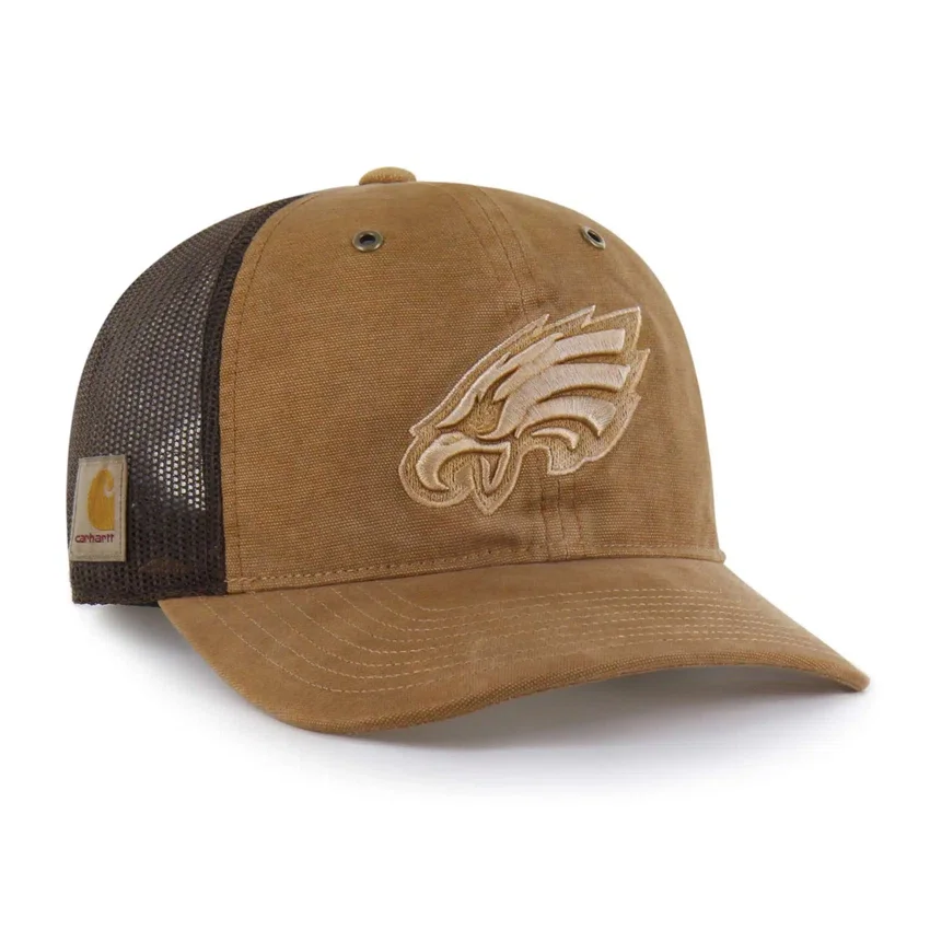 Philadelphia Eagles '47, gorra trucker teñida, corte holgado