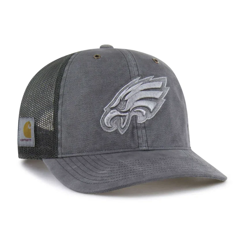 Philadelphia Eagles '47, gorra trucker teñida, corte holgado