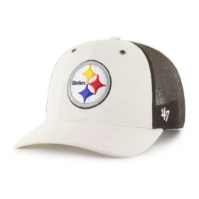 Pittsburgh Steelers '47, gorra «Trucker» sin teñir, corte holgado