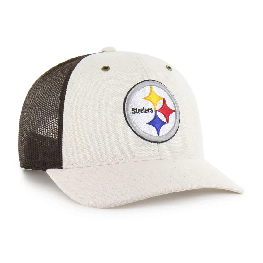 Pittsburgh Steelers '47, gorra «Trucker» sin teñir, corte holgado