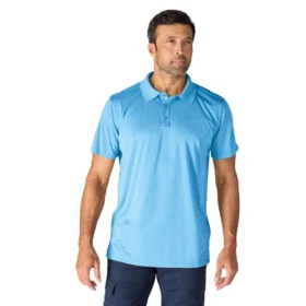Polo de hombre Force Sun Defender™ de corte holgado con logotipo - Camisas con protección solar