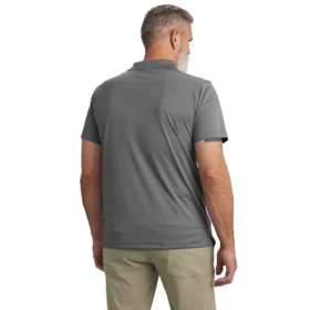 Polo de hombre Force Sun Defender™ de corte holgado con logotipo – Camisas con protección solar