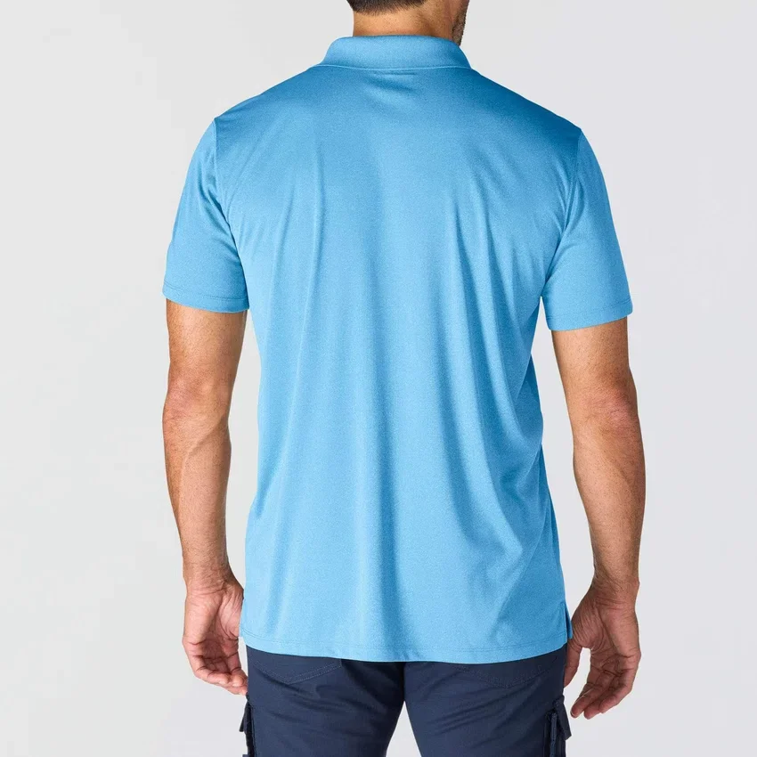 Polo de hombre Force Sun Defender™ de corte holgado con logotipo - Camisas con protección solar