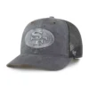 San Francisco 49ers '47, gorra trucker teñida, corte holgado