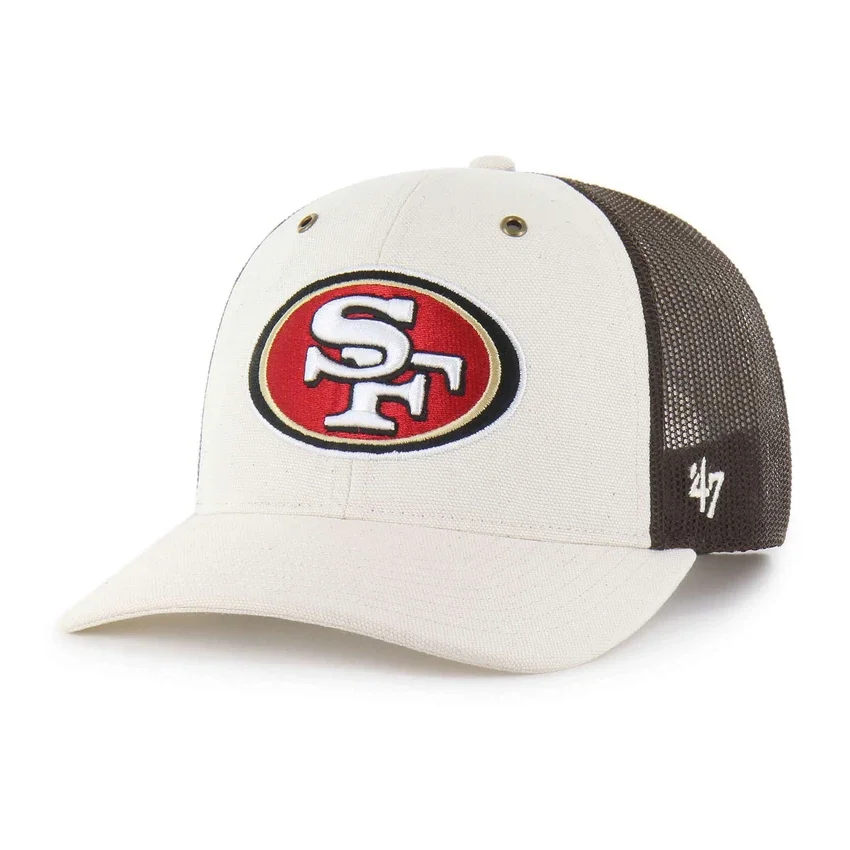 San Francisco 49ers '47 sin teñir, estilo «trucker», corte holgado