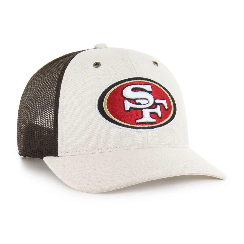 San Francisco 49ers '47 sin teñir, estilo «trucker», corte holgado