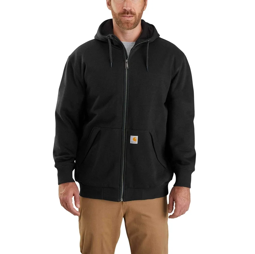 Sudadera con capucha, cremallera completa y forro térmico repelente al agua para hombre «Paxton» - Sudaderas con capucha carhartt Rain Defender