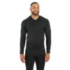 Sudadera con capucha de capa base Force de peso medio con micro-rejilla