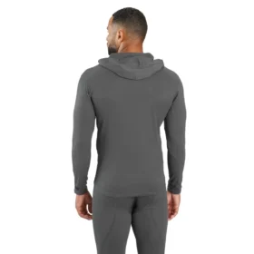 Sudadera con capucha de capa base Force de peso medio con micro-rejilla