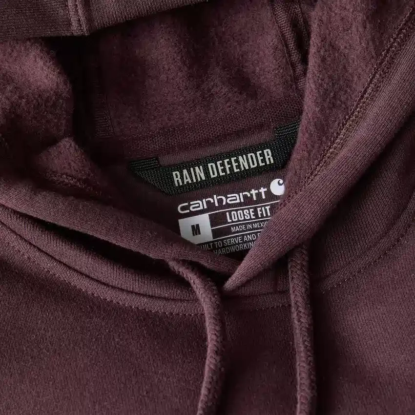 Sudadera con capucha de corte holgado y peso medio con estampado gráfico para hombre - Sudaderas con capucha Rain Defender