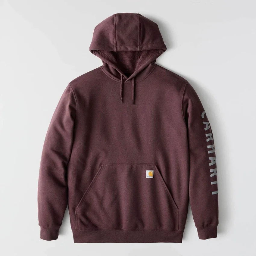 Sudadera con capucha de corte holgado y peso medio con estampado gráfico para hombre - Sudaderas con capucha Rain Defender